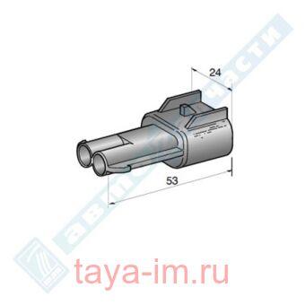 Колодка пластиковая Чёрная