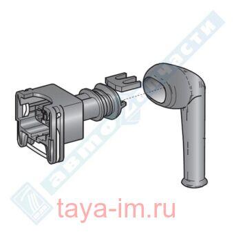 Колодка с фиксатором MTA 2 контакта