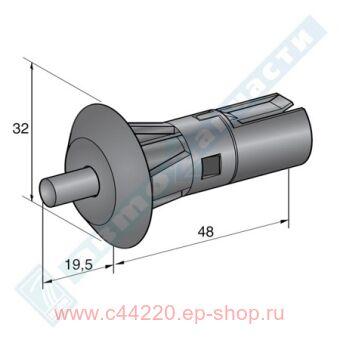 Концевик дверной MTA (clio,laguna,safrane,espace,express) круглый