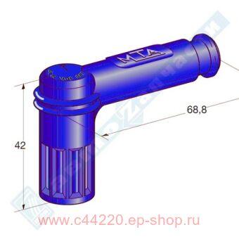 наконечник свечной MTA синий