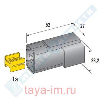 Обойма предохранителя пластик MTA