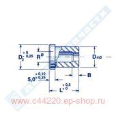 Die - headed, step relief (MH)