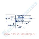 Die - headed, taper relief (MFH)