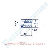 Die - headless,taper relief (MFD)